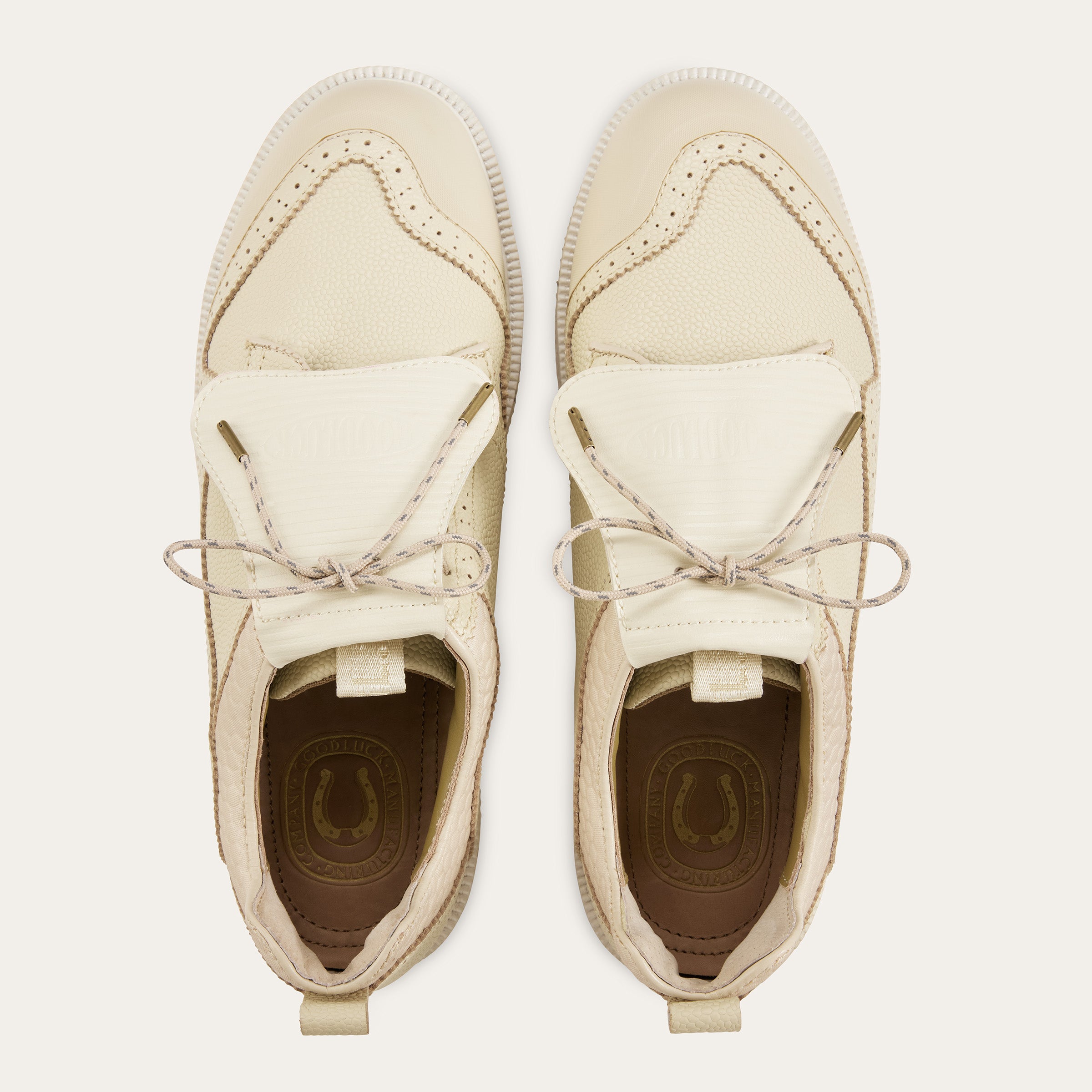GOOD LUCK GL1 [SAND] Traditional Classic Golf Shoe | Designed in Sweden