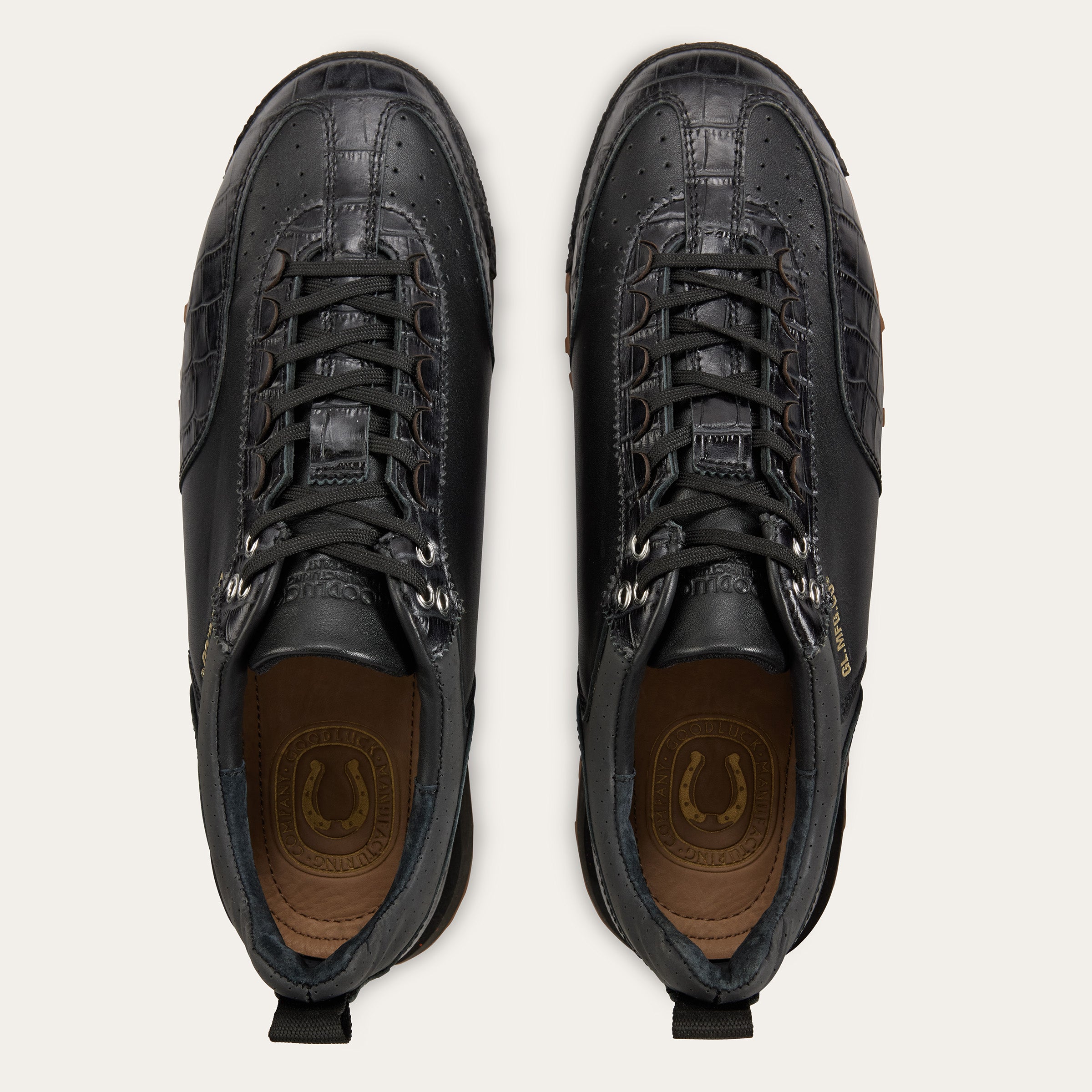 GL2 [BLACK] Sport Classic Golf Shoe | Designed in Sweden