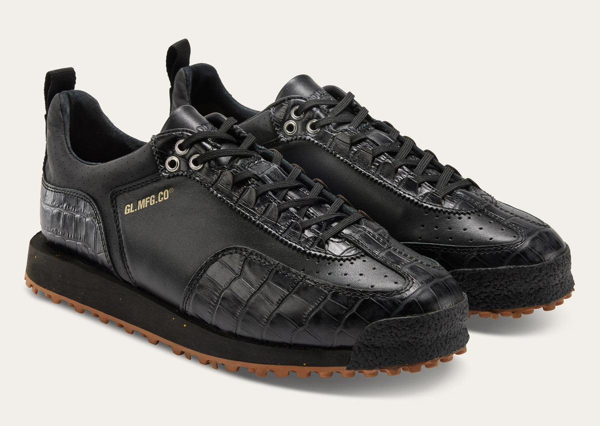 Giclee Unisex Oldies Goodies Premium Leather Golf Shoes - Brown